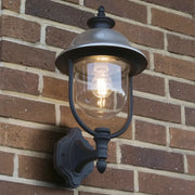 KONSTSMIDE Lampada da Parete Parma Luce verso Alto Acciaio Spazzolato 434056