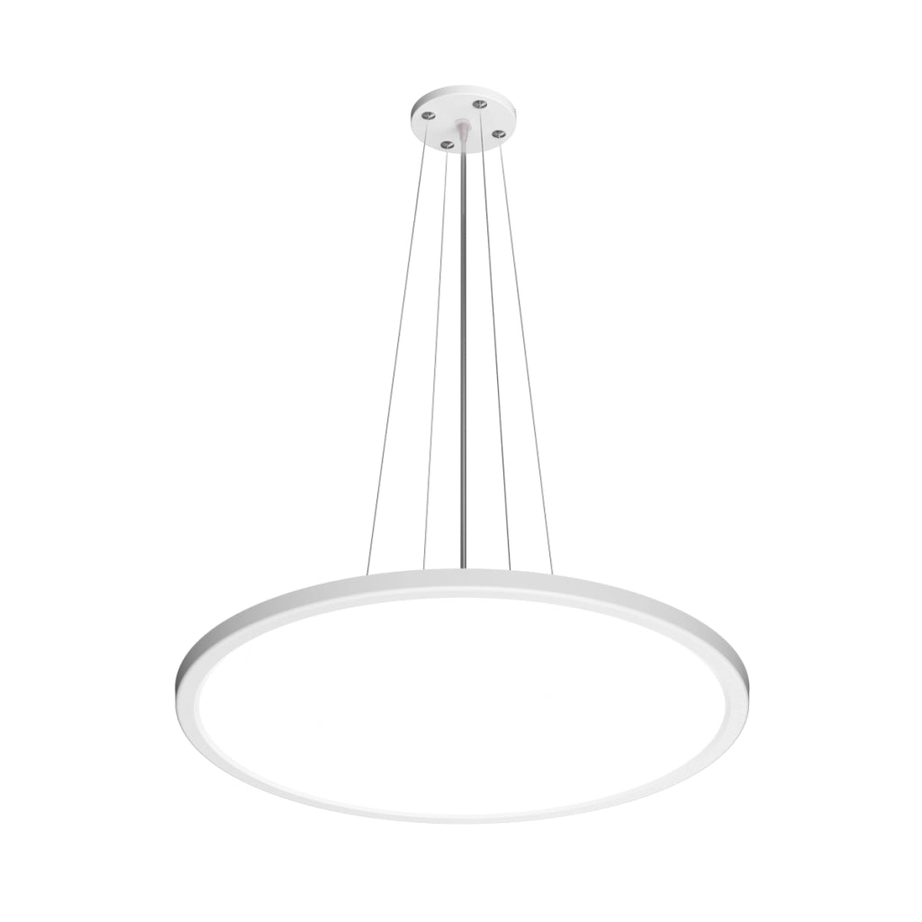Sospensione anello Ø48 bianca LED 36W CCT Italux Manito