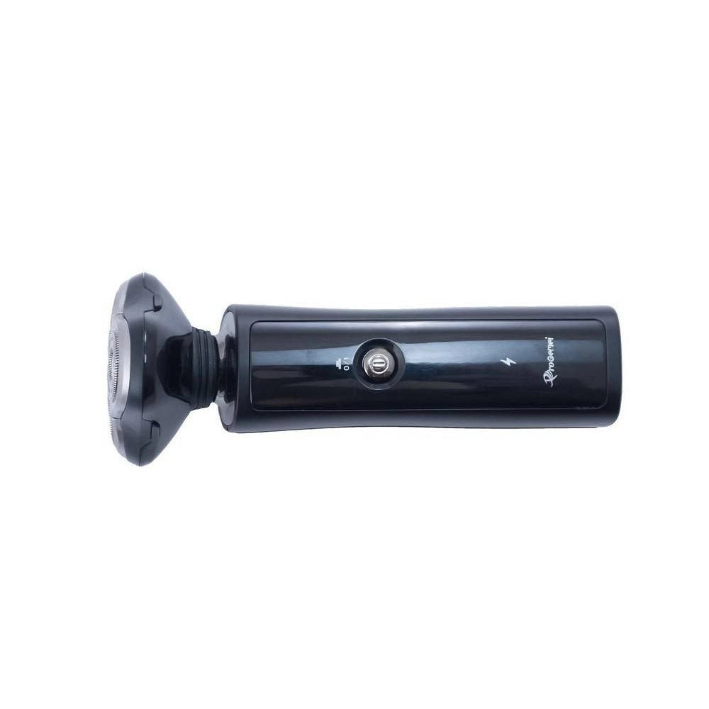 Trade Shop - Rasoio Elettrico Gm7728 A Batteria 3 Testine Professionale Barba Capelli Cordless -
