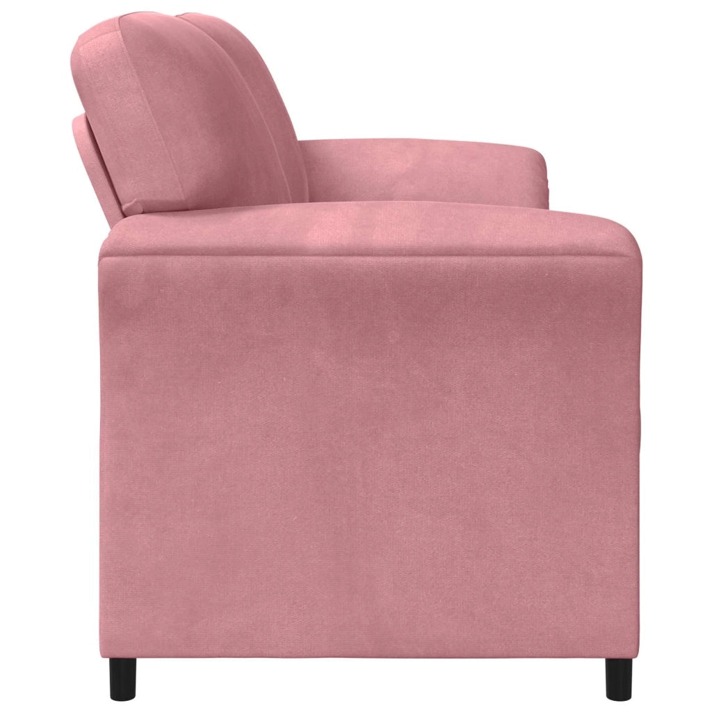 Divano 3-Persone Rosa 198 x 83 x 95 cm Velluto 42033971