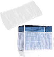 Recinzione per volatili 30 cm alta - Raccoglitore per volatili - Rete protettiva - Fili nylon resistenti - Corda elastica regolabile - Pulizia facile - Recinzione per volatili Rete