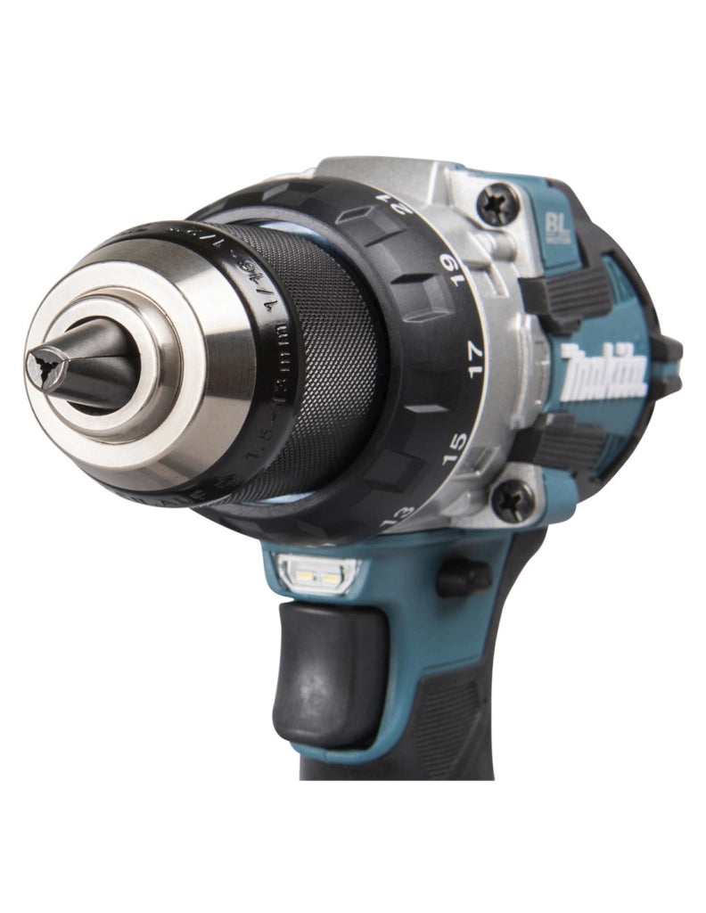 Trapano a Percussione MAKITA DHP489RFJ1 (1 x 3,0 Ah + DC18RC + MAKPAC 2)