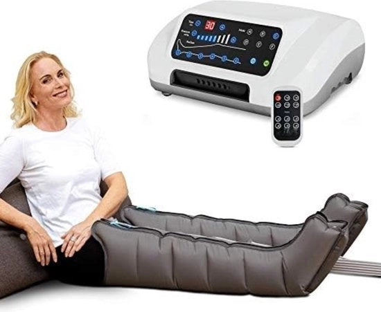 Apparecchio per massaggi - Apparecchio per massaggi - Massaggio della colonna vertebrale - Miglioramento del flusso sanguigno - 6 Camere di aria regolabili - 6 Programmi di massaggi