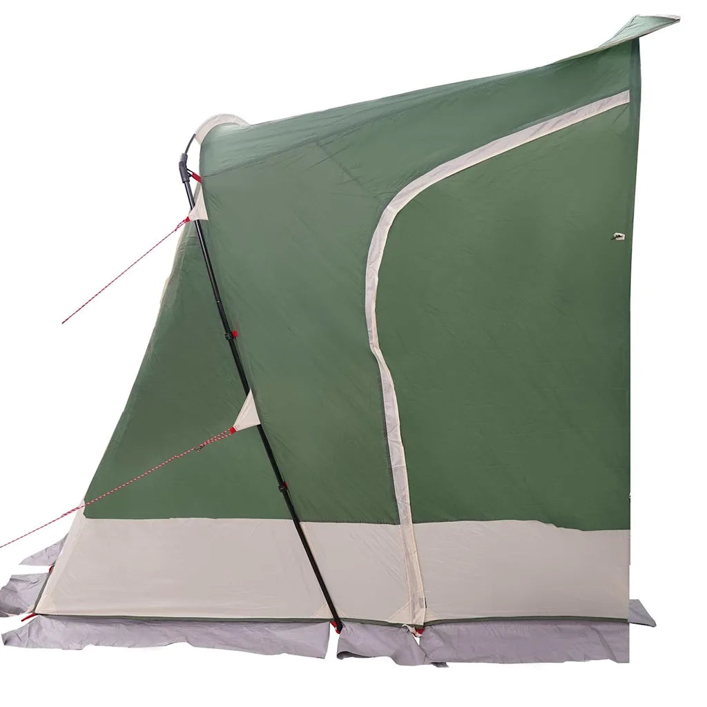 vidaXL Tenda con tetto Verde e Nero 285 x 255 x 245 cm Poliestere