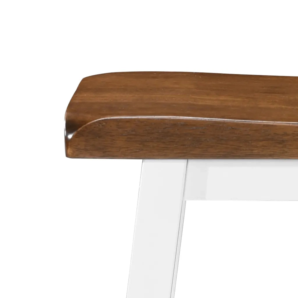 Sgabelli da Bar 2 pz in Legno Massello 245546