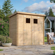 TIMBELA M311 Casetta da Giardino - L204xL142xA200cm/2.22m2