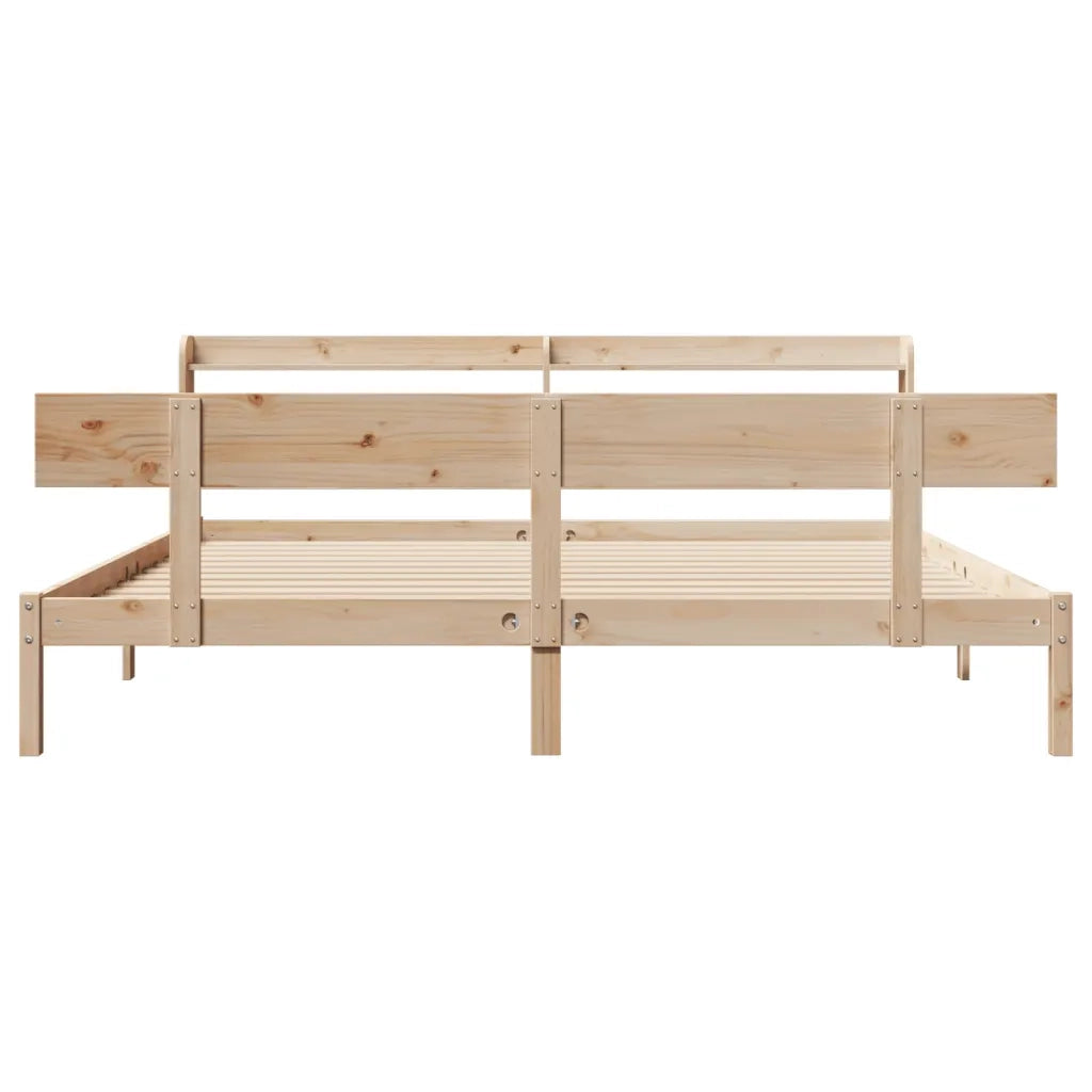 Letto senza Materasso 180x200 cm in Legno Massello di Pino 3306625