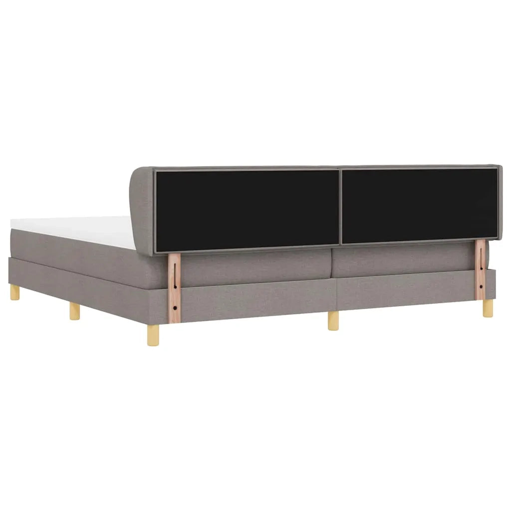 Letto a molle con materasso Talpa 200 x 200 cm Tessuto 3340175