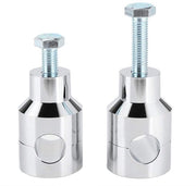 Accessori per Motori Universali - Stabilizzatore di Sterzo in Lega di Alluminio - Morsetto di Sterzo 1 Pollice - Accessori per Motori Adatti a Cruiser/Chopper - Nuovo di Zecca - Compatibile con V-Star/Road Star