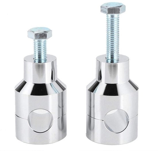 Accessori per Motori Universali - Stabilizzatore di Sterzo in Lega di Alluminio - Morsetto di Sterzo 1 Pollice - Accessori per Motori Adatti a Cruiser/Chopper - Nuovo di Zecca - Compatibile con V-Star/Road Star