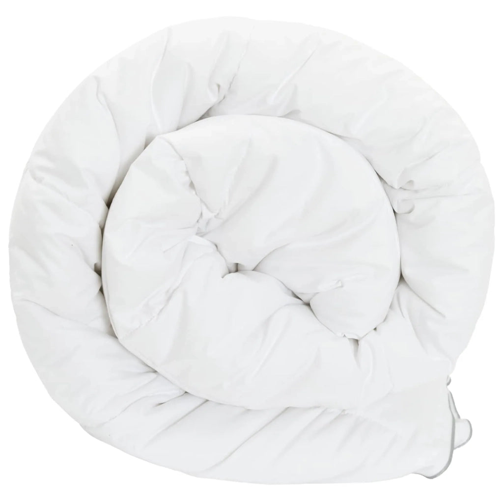 Piumone Completo Annuale Bianco 240 x 220 cm Fibra di bambù 42042017