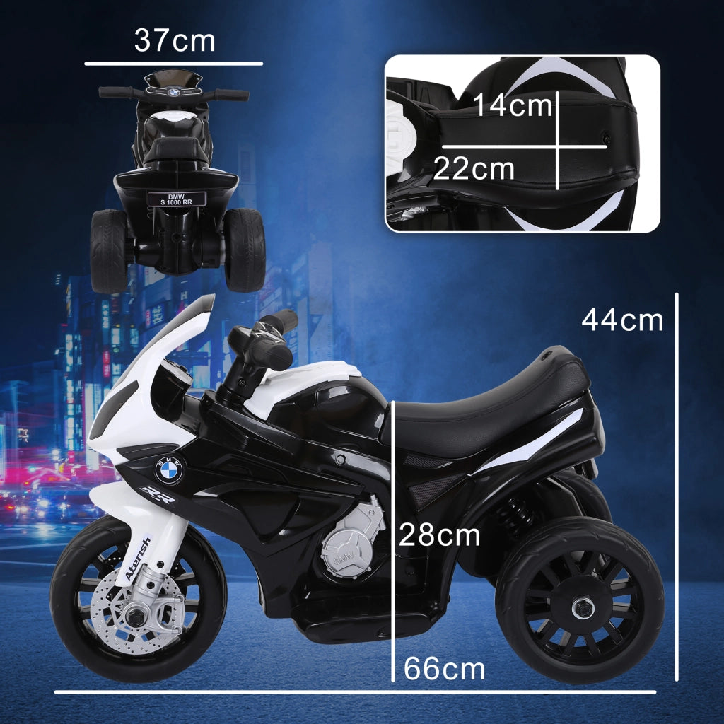 Moto elettrica bambini 3 ruote BMW S1000 RR ¨C zephmum ¨C 6V 2.5Km/h nero