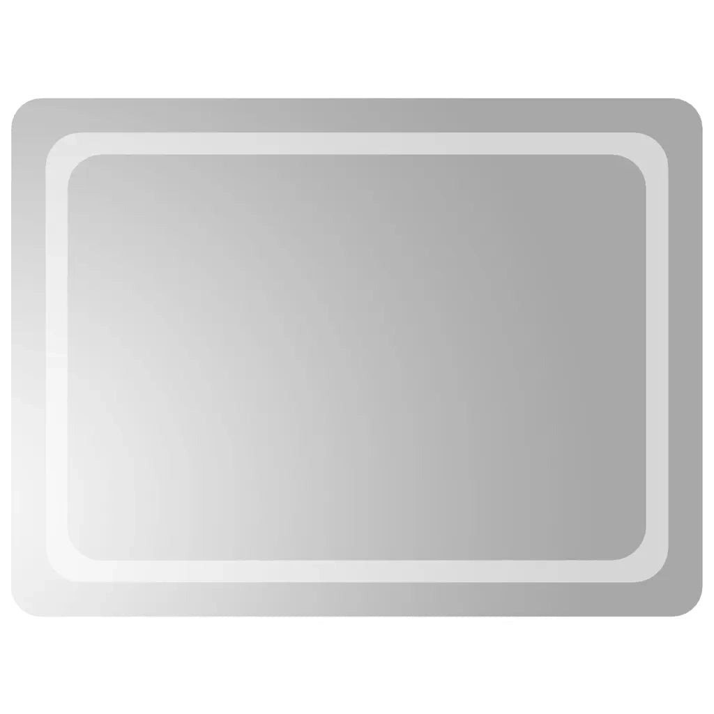 Specchio da Bagno con Luci LED 80x60 cm cod mxl 67770