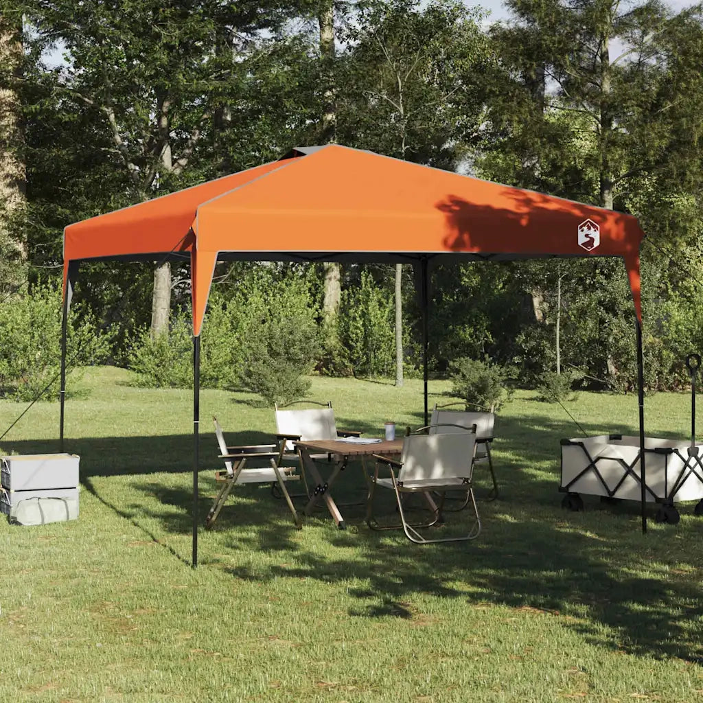 vidaXL Tenda Aggiuntiva Pop-Up Arancione 300 x 300 cm Tessuto