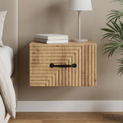 Mobiletto da notte a muro Rovere Artigianale 34,5 x 33 x 20 cm 898613