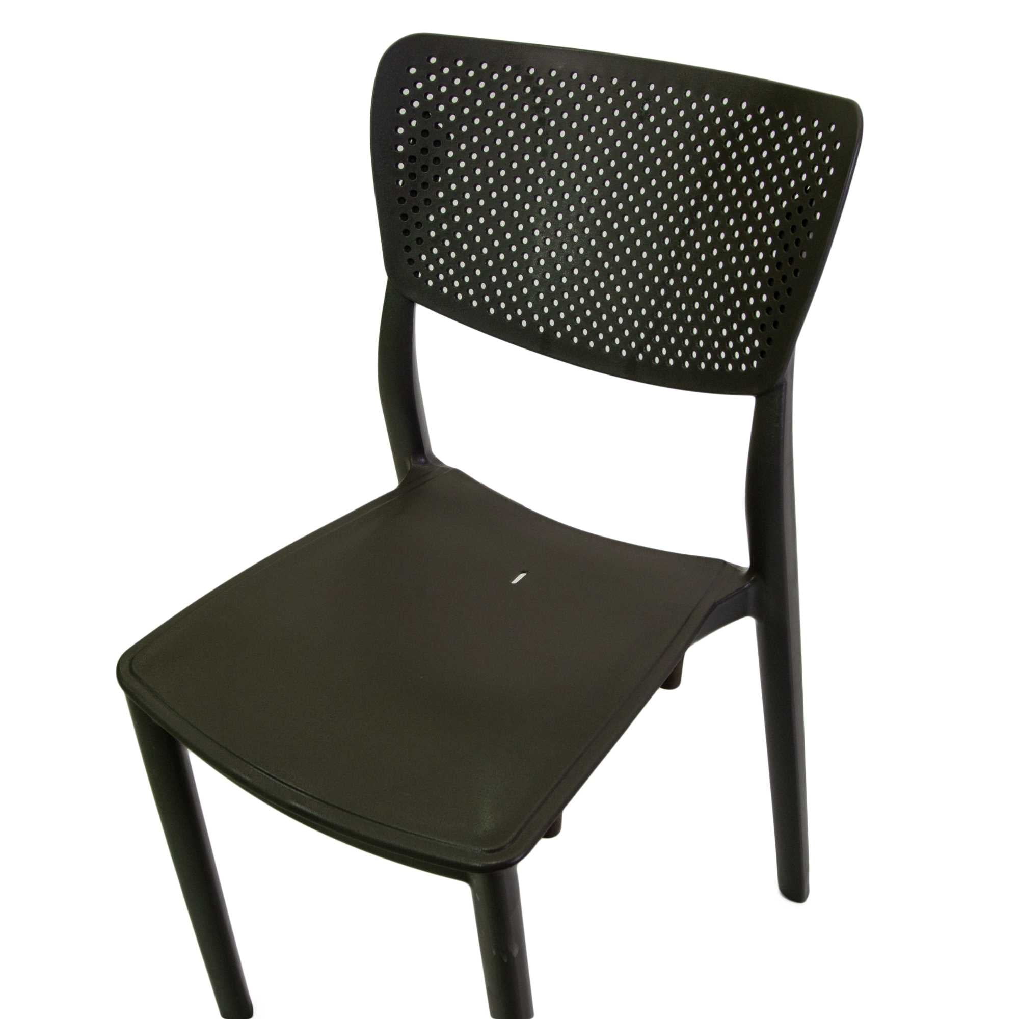 Sedia 44x53xh84 cm in Polipropilene Alezio Antracite