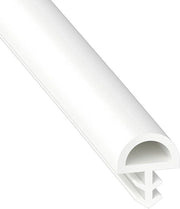 Afdichting per tubo TPE per finestre e porte - 5 m/10 m/30 m - Afdichting per infissi - Finestre e porte - Bianco 8 x 5 mm x 5 m
