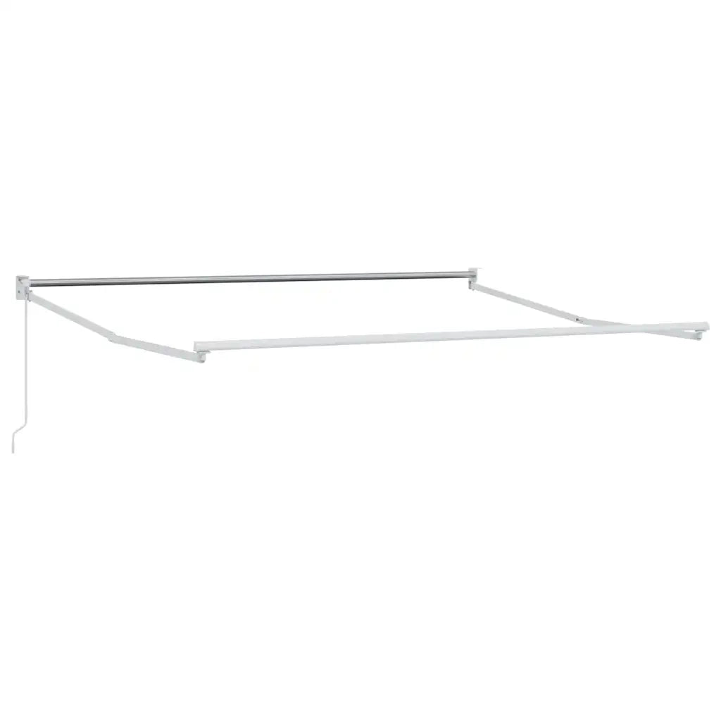 Tenda da Sole-Tenda parasole per balcone Arancione e Marrone 350 x 250 x 165 cm Poliestere 904609