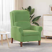 Divano Sedia-Poltrona Verde chiaro Velluto 151368