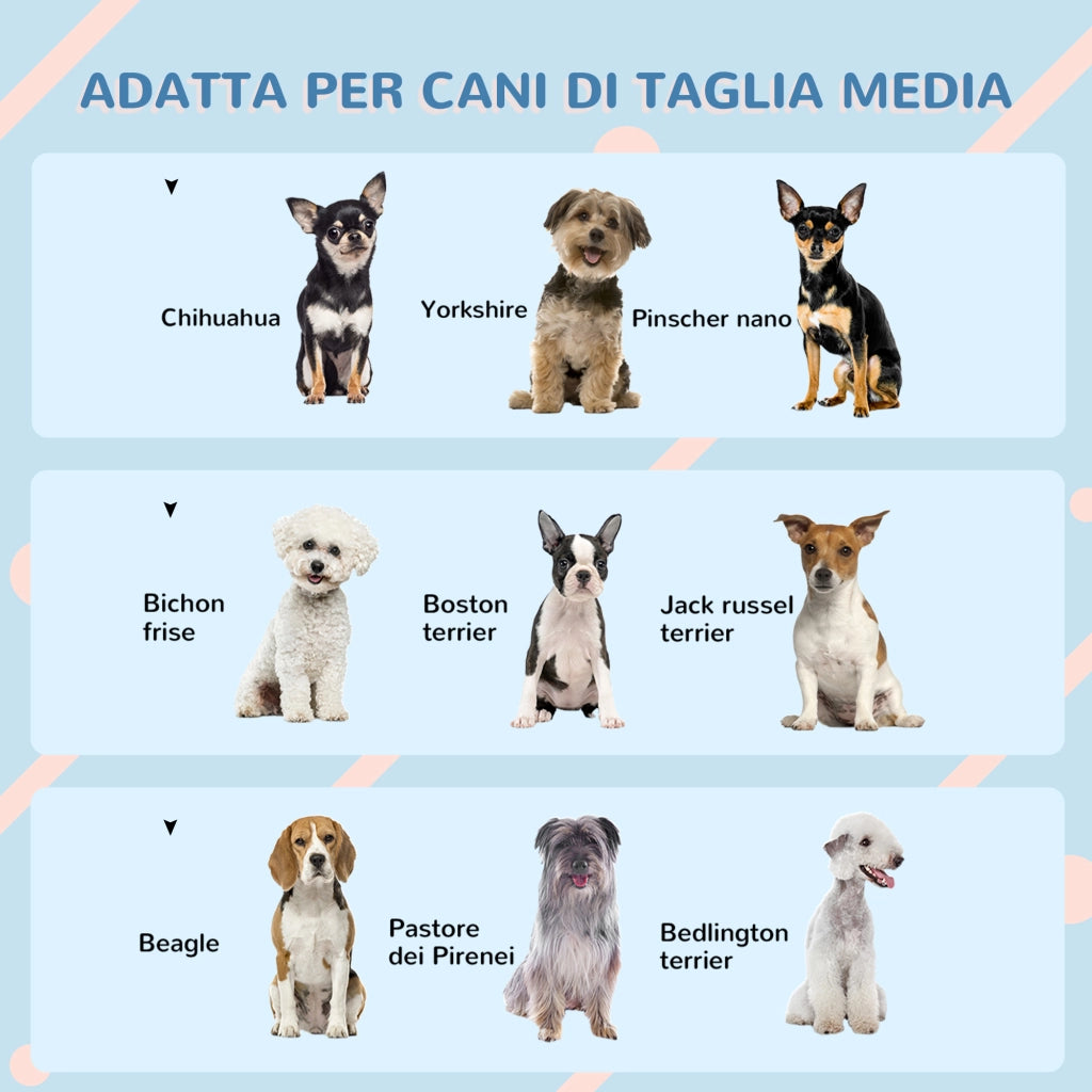 Casetta per Cani da Esterno 65x75,7x63 cm con Tetto Inclinato in PP Impermeabile Grigio