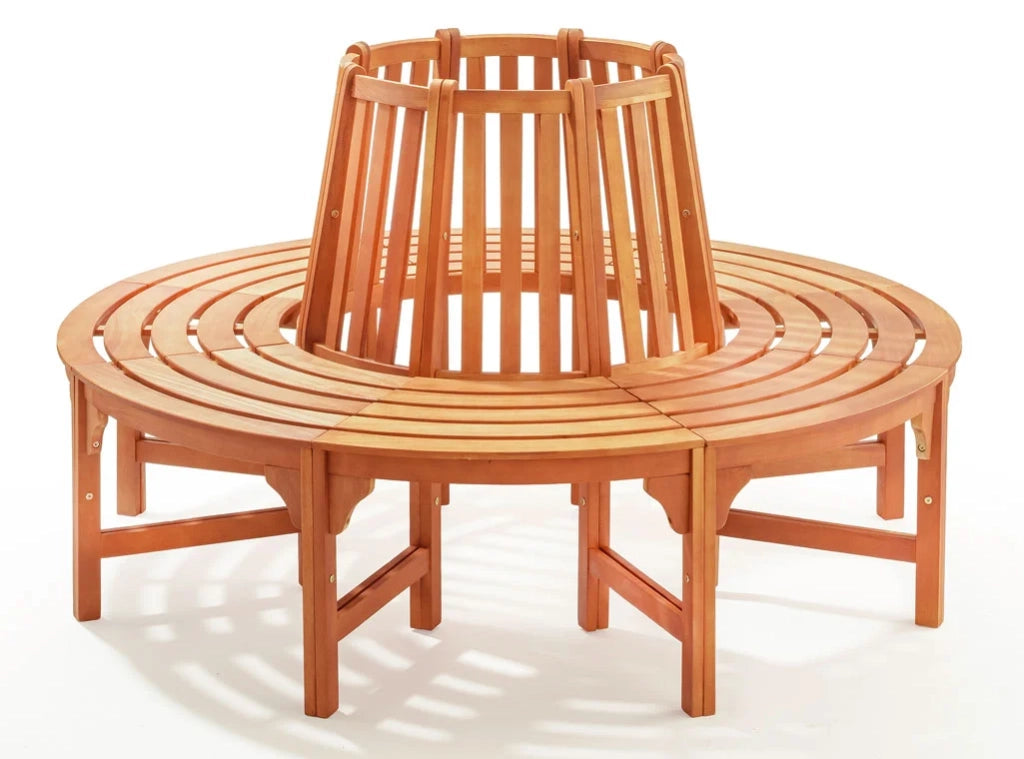 Panca per alberi, panca rotonda 160 / 59 cm