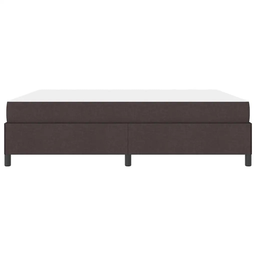 vidaXL Letto a molle Marrone 180 x 200 cm