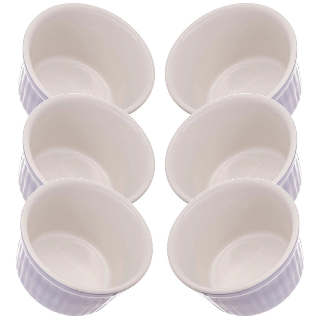 KADAX Ramekins da forno, ciotole da 9 cm, 150 ml, 6 pezzi