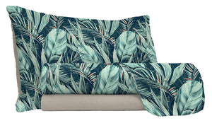 Set Lenzuola Singolo Sopra Sotto e Federe in Microfibra Tropical