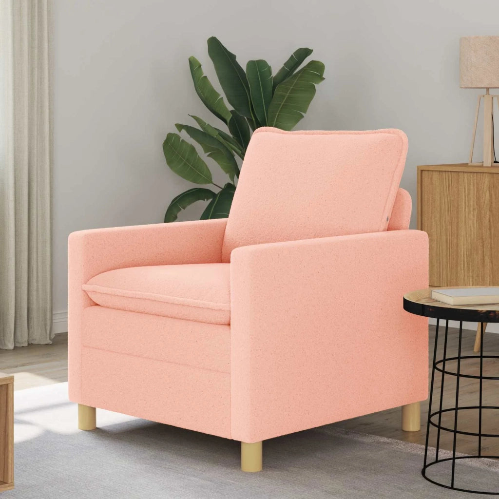 Divano Rosa 76 x 81 x 87,5 cm Tessuto