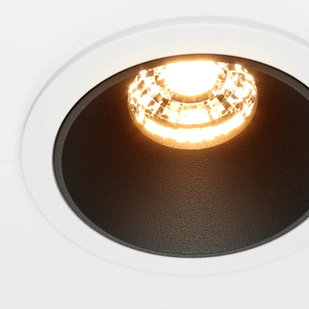 Maytoni Lampada da Incasso Alfa LED 1 luce LED integrato bianco alluminio