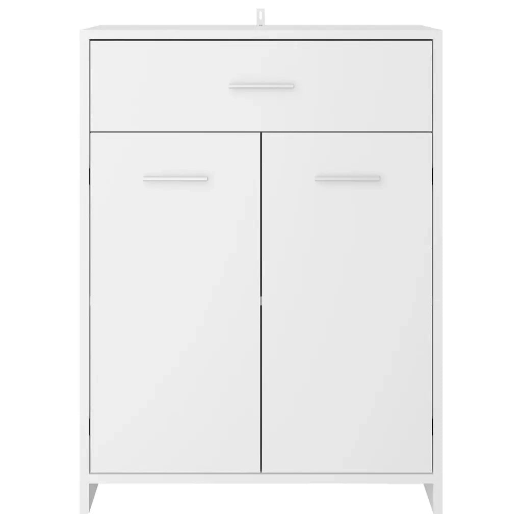 Set Mobili da Bagno 4 pz Bianco
