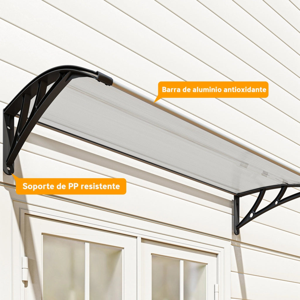 Marquesina per Porte e Finestre ¨C zephmum ¨C Policarbonato 110x60 cm