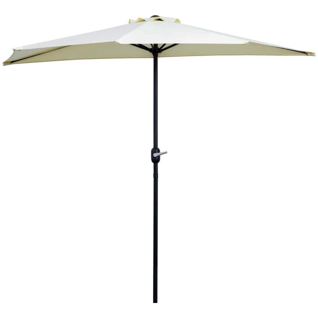 Ombrellone Demi ? 2,6 m ¨C zephmum ¨C beige acciaio poliester