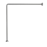 Asta Alluminio Angolare Bianco D.25 80X80 - Gedy