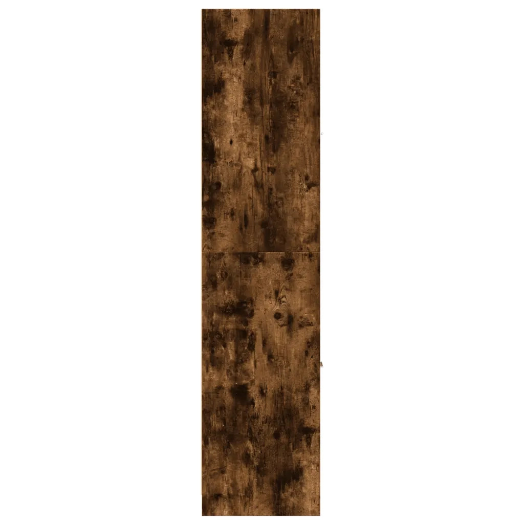 vidaXL Armadietto da Farmacia Rovere Fumo 30x41x174,5 cm in Truciolato