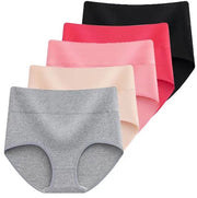 Sottoveste da donna in cotone con alta vita – morbido, elastico e copertura completa – XL