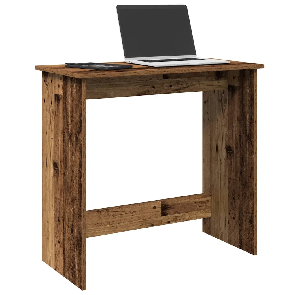vidaXL Scrivania Legno Antico 80x40x75 cm in Truciolato