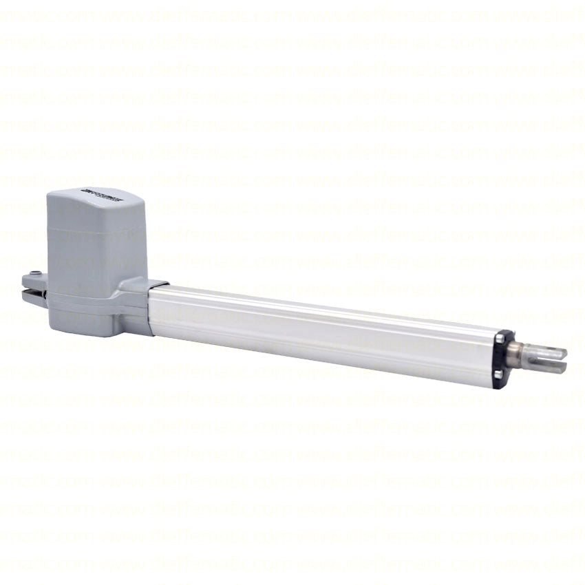 ATTUATORE BHE UP MOTORE ELETTRICO 220 230V CORSA 400MM PISTONE CANCELLO BATTENTE