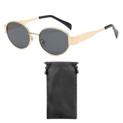Ombrellone per donne - Stile vintage/ovale - Ombrellone con montatura dorata/nera - Struttura robusta in metallo - Incluso cavo per ombrellone - Comodo da indossare - Ombrelloni per donne