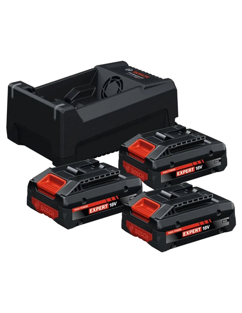 Power Set BOSCH (3 x EXBA18V-40 + GAL12V/18V-80)