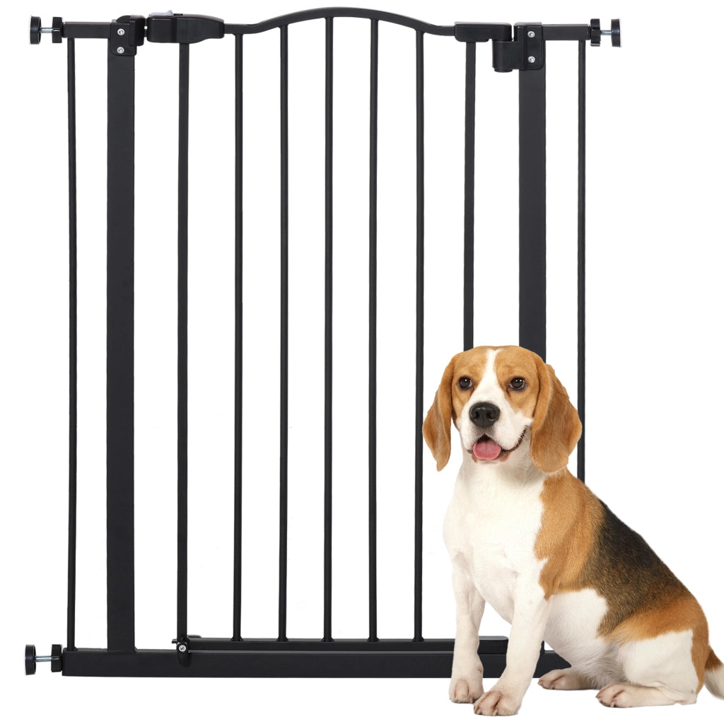 Barriera per cani estensibile ¨C zephmum ¨C Nero 74-80 cm