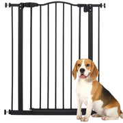 Barriera per cani estensibile ¨C zephmum ¨C Nero 74-80 cm