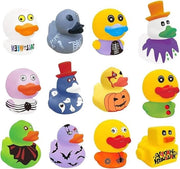 Omini di Gomma per Halloween - Giocattoli da Bagno - Set di Feste Penna a Sfera per Bambini