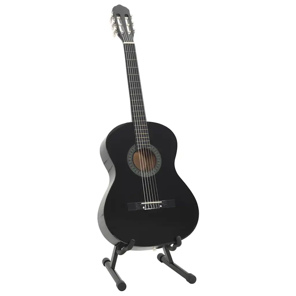 Set Chitarra Classica per Principianti 12 pz Nera 4/4 39" CFW1441406
