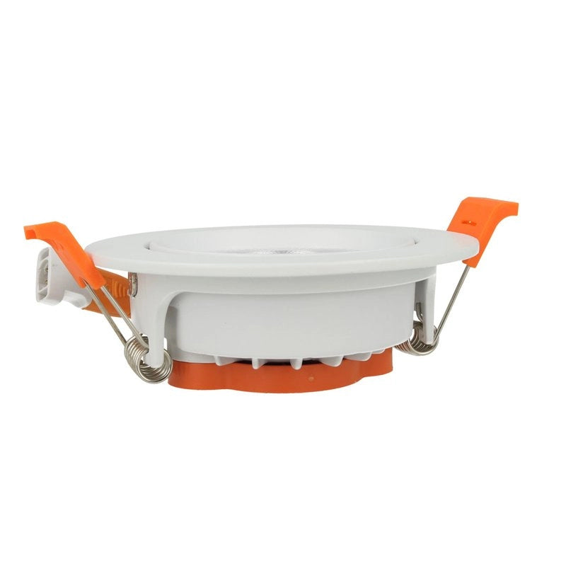 Faretto Led Da Incasso Orientabile 10W Cob Freddo 6400K Diametro 95mm Foro 80mm Chip Samsung SKU-21841