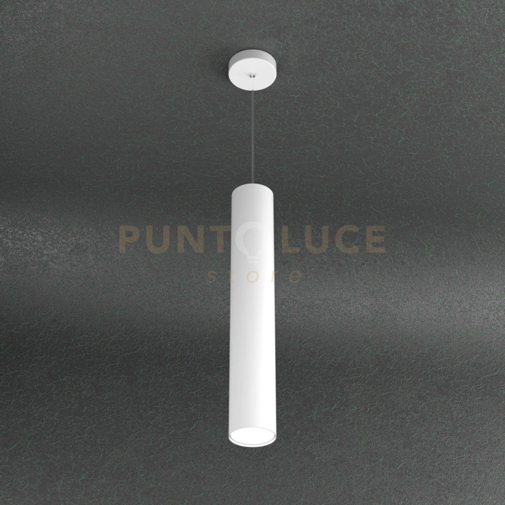 CLOUD SOSPENSIONE TUBO H.50 1 LUCE BIANCO 1128-S50-BI