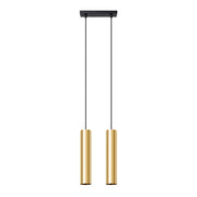 Sospensione Modeno doppio tubo oro 2xGU10 Pure Lume