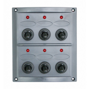 PANNELLO ELETTRICO 6 INTERRUTTORI