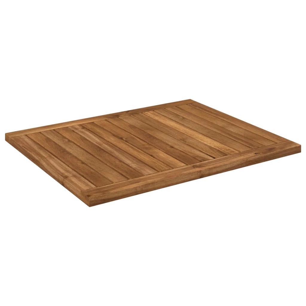 Piano del tavolo 60,5 x 49 x 2 cm Rettangolare Naturale 901373