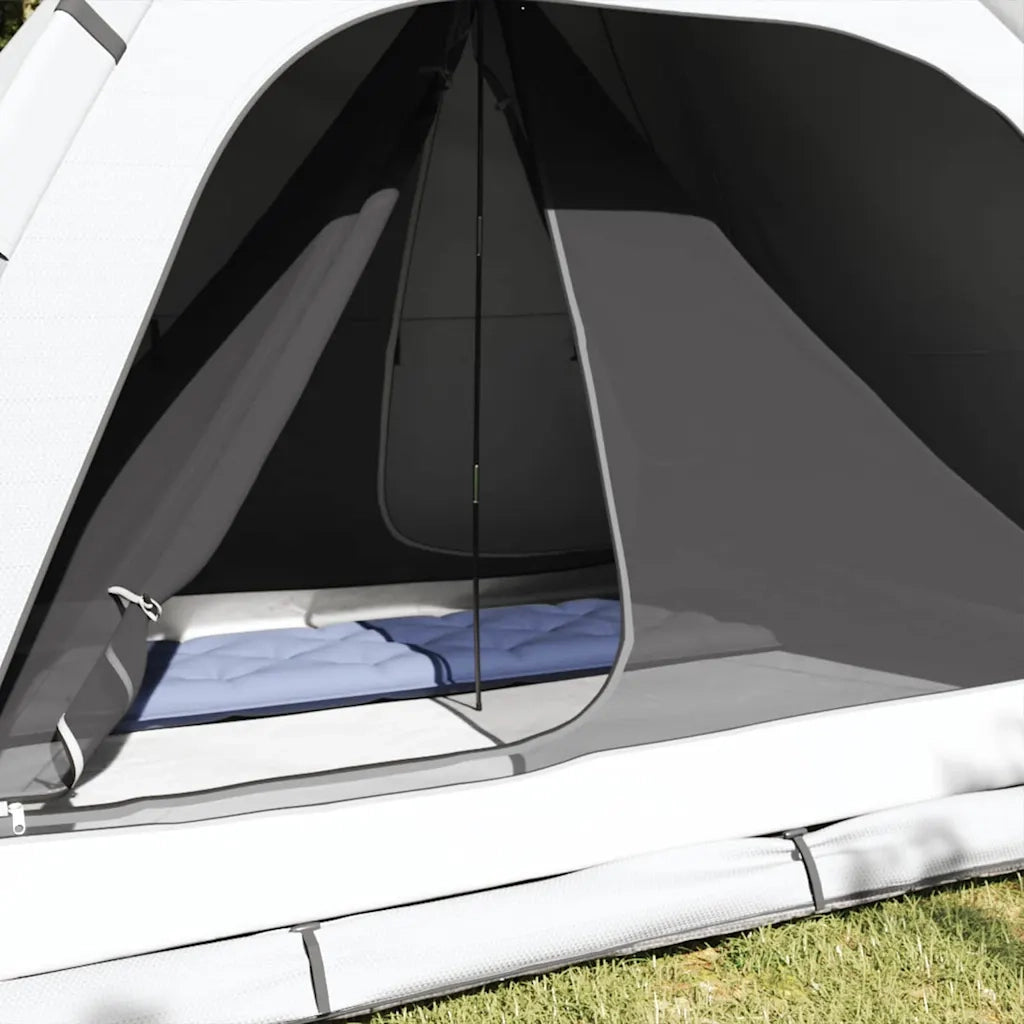 Tenda interna con tetto-Tenda da campeggio Nero 240 x 160 x 133 cm a rete
